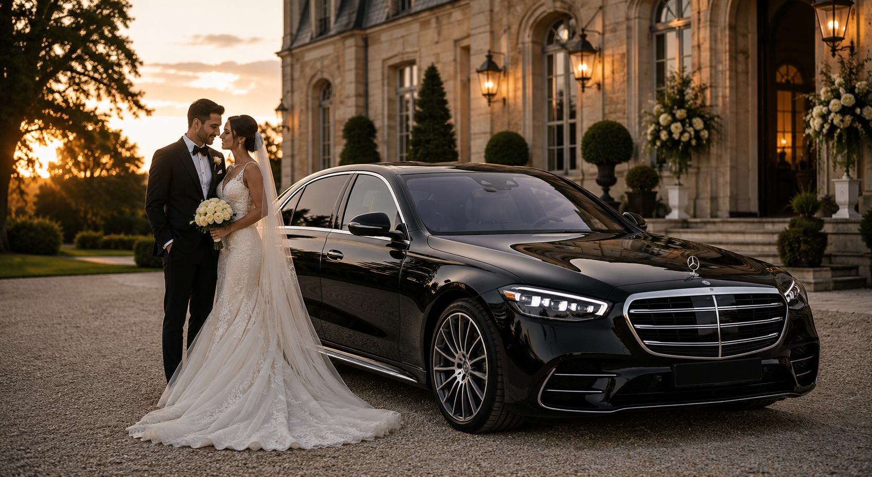 Mercedes de mariage 93 Seine-Saint-Denis