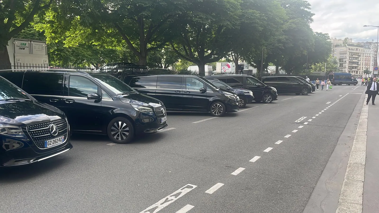 vans Mercedes Classe V avec chauffeur