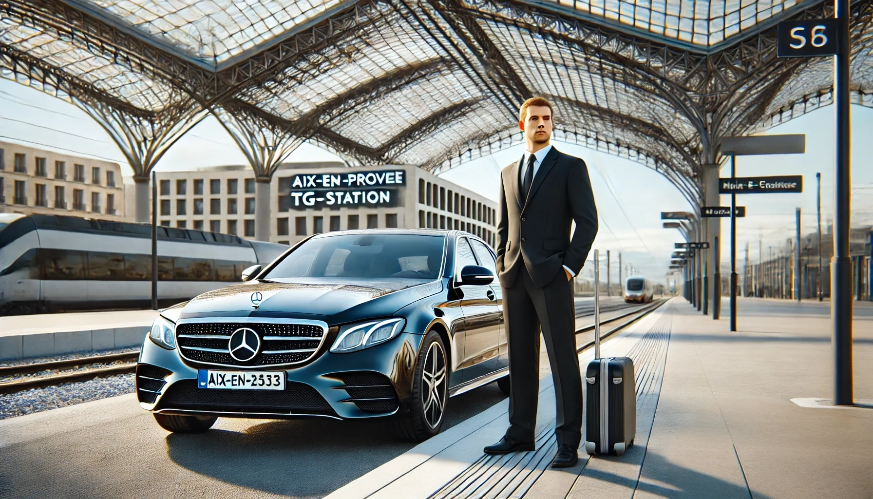 Mercedes Classe E avec chauffeur à Paris